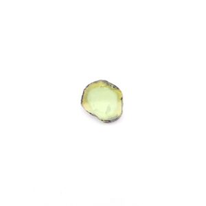 2.75 Carat, Natural Green Tourmaline Slice, Loose Gemstone, Tourmaline For Making Jewelry, 11.50x9.50 Mm 2.75 Carat, Natural Green Tourmaline Slice, Loose Gemstone, Tourmaline For Making Jewelry, 11.50x9.50 Mm