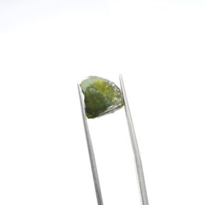 5 Carat, Natural Green Tourmaline Slice, Loose Gemstone, Tourmaline For Making Jewelry, 14x11 Mm 5 Carat, Natural Green Tourmaline Slice, Loose Gemstone, Tourmaline For Making Jewelry, 14x11 Mm