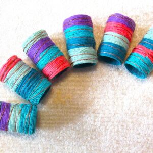 Handmade fiber dread beads, dread slides, dread locs, fiber beads Handmade fiber dread beads, dread slides, dread locs, fiber beads