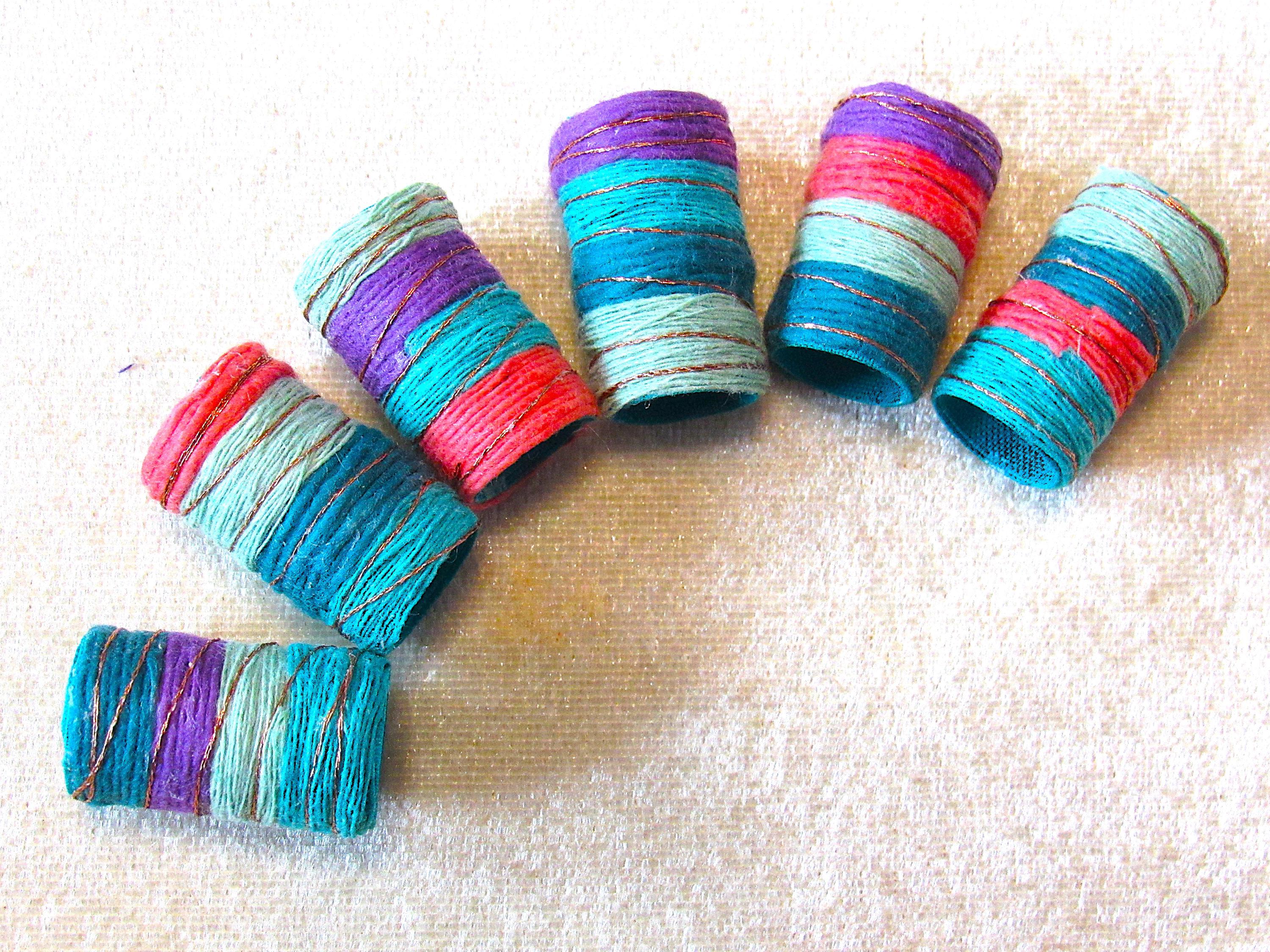 Handmade Fiber Dread Beads, Dread Slides, Dread Locs, Fiber Beads Handmade Fiber Dread Beads, Dread Slides, Dread Locs, Fiber Beads