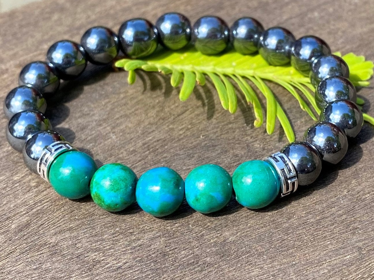 Quantum Quattro And Hematite, 8mm, Healing Stone Bracelet Or Anklet! Quantum Quattro And Hematite, 8mm, Healing Stone Bracelet Or Anklet!