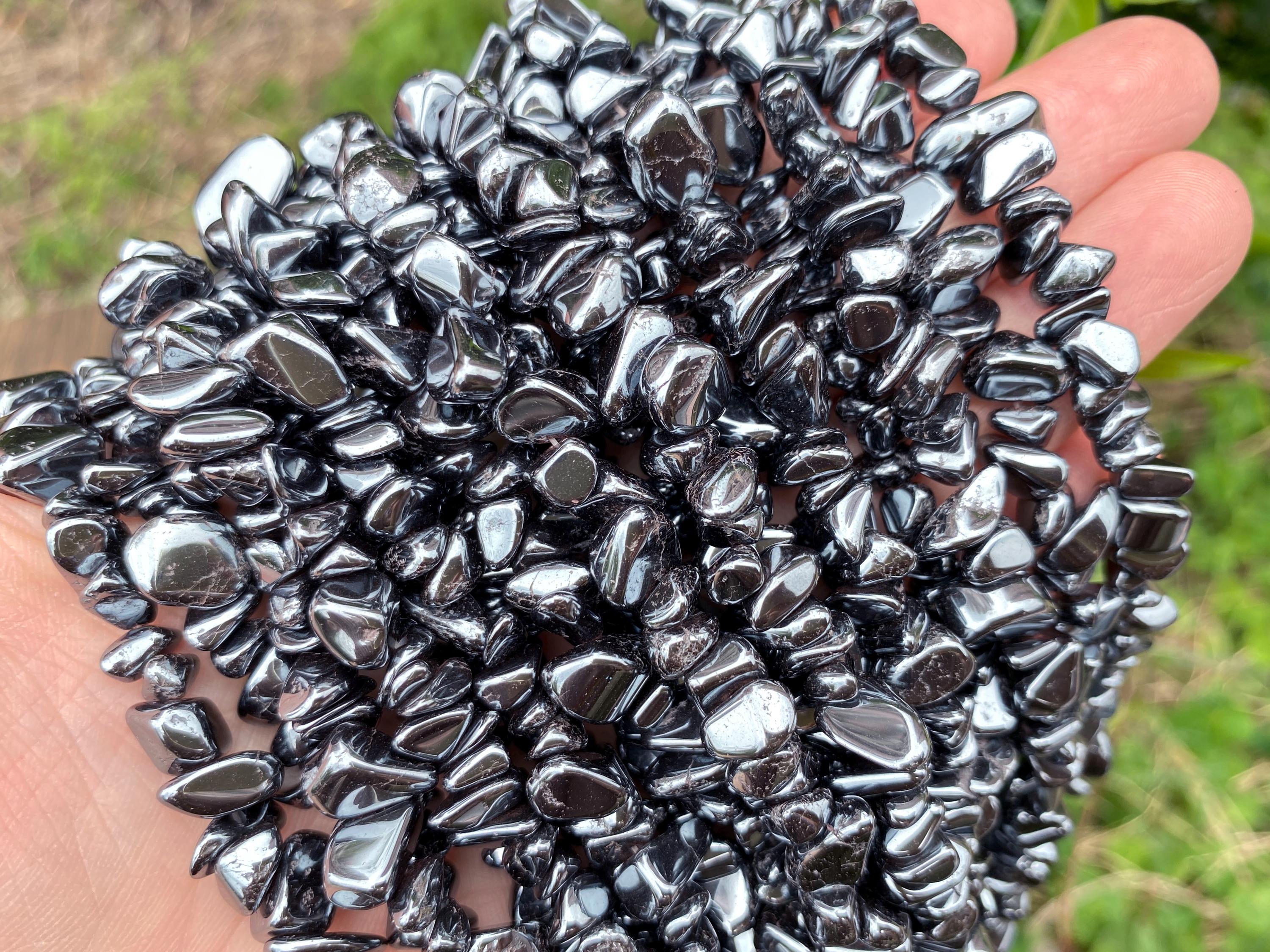 Full 32' Natural Hematite 5~10mm Size Chip Beads,bracelets/neckalce For Jewelry Making Beads,gemstone Freeform Chip Nugget Beads.