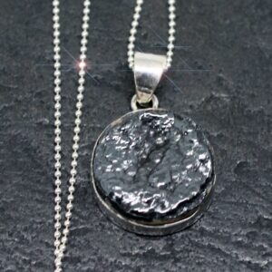 A Silver Lining - Natural Blister Hematite Sterling Silver Necklace A Silver Lining - Natural Blister Hematite Sterling Silver Necklace