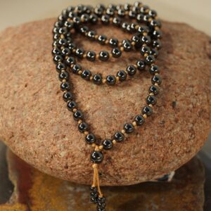 Hematite Mala Necklace • 4mm • 6mm • 8mm • Grounding Jewelry • Root Chakra Balancing • Gift For Him • Jewelry For Men • 108+1 • Ao2700 Hematite Mala Necklace • 4mm • 6mm • 8mm • Grounding Jewelry • Root Chakra Balancing • Gift For Him • Jewelry For Men • 108+1 • Ao2700