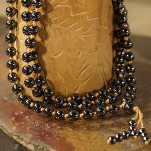 Hematite Mala Necklace • 4mm • 6mm • 8mm • Grounding Jewelry • Root Chakra Balancing • Gift For Him • Jewelry For Men • 108+1 • Ao2700a Hematite Mala Necklace • 4mm • 6mm • 8mm • Grounding Jewelry • Root Chakra Balancing • Gift For Him • Jewelry For Men • 108+1 • Ao2700a
