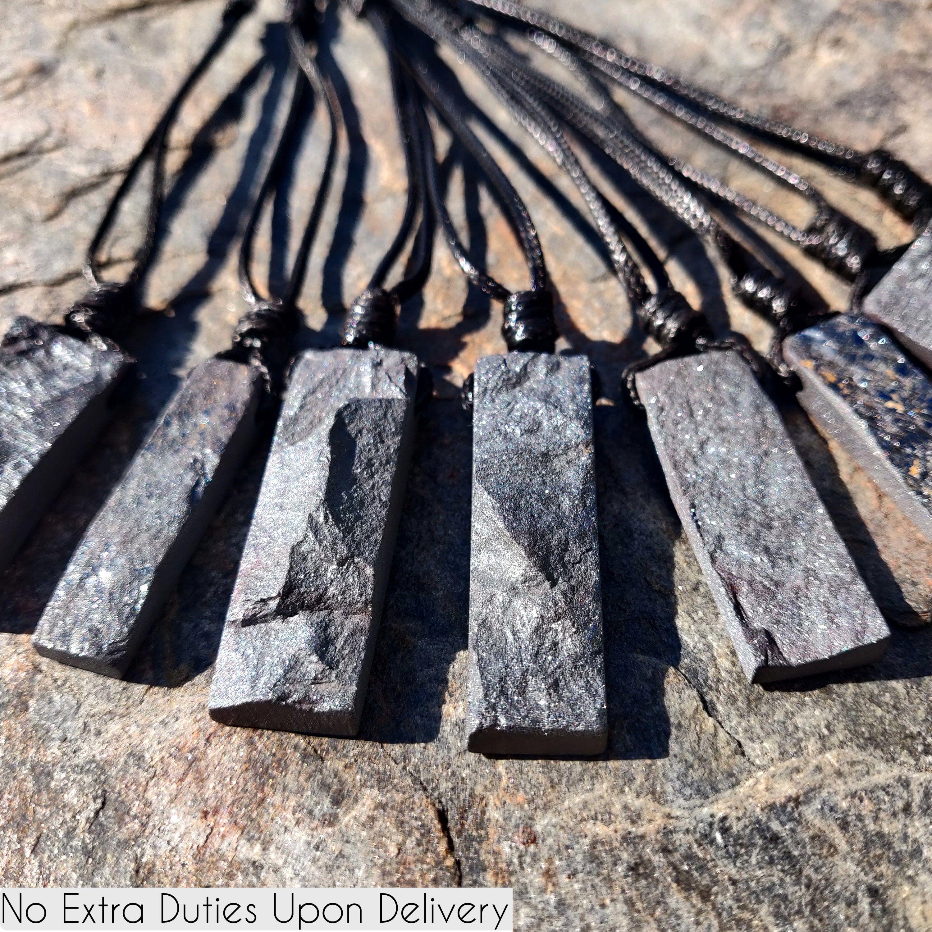 Raw Hematite Necklace For Women And Men, Viking Jewelry, Raw Stone Necklace, Confidence & Protection Crystal Gifts, Emf Protector Necklace Raw Hematite Necklace For Women And Men, Viking Jewelry, Raw Stone Necklace, Confidence & Protection Crystal Gifts, Emf Protector Necklace