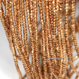 2x2mm Bronze Hematite Gemstone Dodecahedron Loose Beads 16 inch Full Strand LOT 1,2,6,12 and 50 (90185750-840) 2x2mm Bronze Hematite Gemstone Dodecahedron Loose Beads 16 inch Full Strand LOT 1,2,6,12 and 50 (90185750-840)