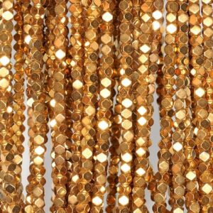 2x2mm Gold Hematite Gemstone Octagon Cube 2x2mm Loose Beads 16 inch Full Strand LOT 1,2,6,12 and 50 (90185545-837) 2x2mm Gold Hematite Gemstone Octagon Cube 2x2mm Loose Beads 16 inch Full Strand LOT 1,2,6,12 and 50 (90185545-837)