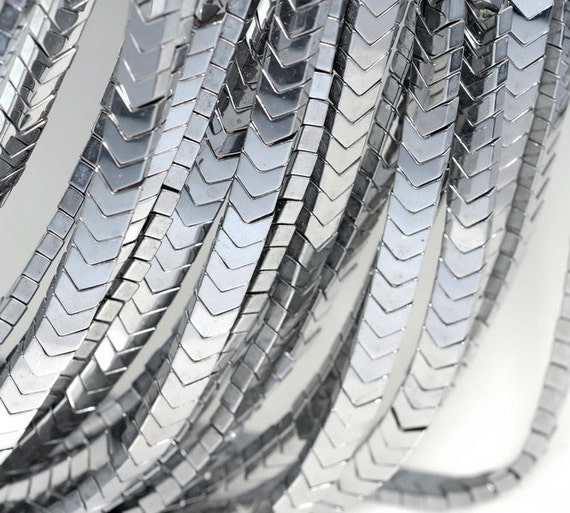 6x6mm Silver Hematite Gemstone Arrow 6x6mm Loose Beads 16 Inch Full Strand Bulk Lot 1,2,6,12 And 50 (90185591-841) 6x6mm Silver Hematite Gemstone Arrow 6x6mm Loose Beads 16 Inch Full Strand Bulk Lot 1,2,6,12 And 50 (90185591-841)
