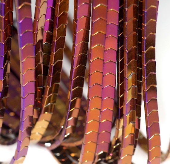 7x6mm Titanium Purple Hematite Gemstone Arrow 7x6mm Loose Beads 16 Inch Full Strand Lot 1,2,6,12 And 50 (90185647-844) 7x6mm Titanium Purple Hematite Gemstone Arrow 7x6mm Loose Beads 16 Inch Full Strand Lot 1,2,6,12 And 50 (90185647-844)