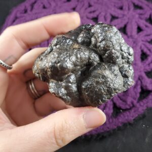 Botryoidal Hematite Raw Crystal Stones Crystals Natural Rare Unique Chunk Rough Specimen kidney ore