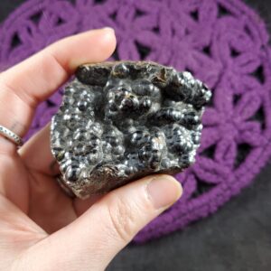 Botryoidal Hematite Raw Crystal Stones Crystals Natural Rare Unique Chunk Rough Specimen kidney ore