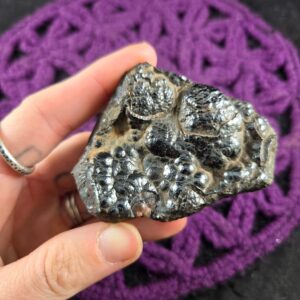 Botryoidal Hematite Raw Crystal Stones Crystals Natural Rare Unique Chunk Rough Specimen kidney ore