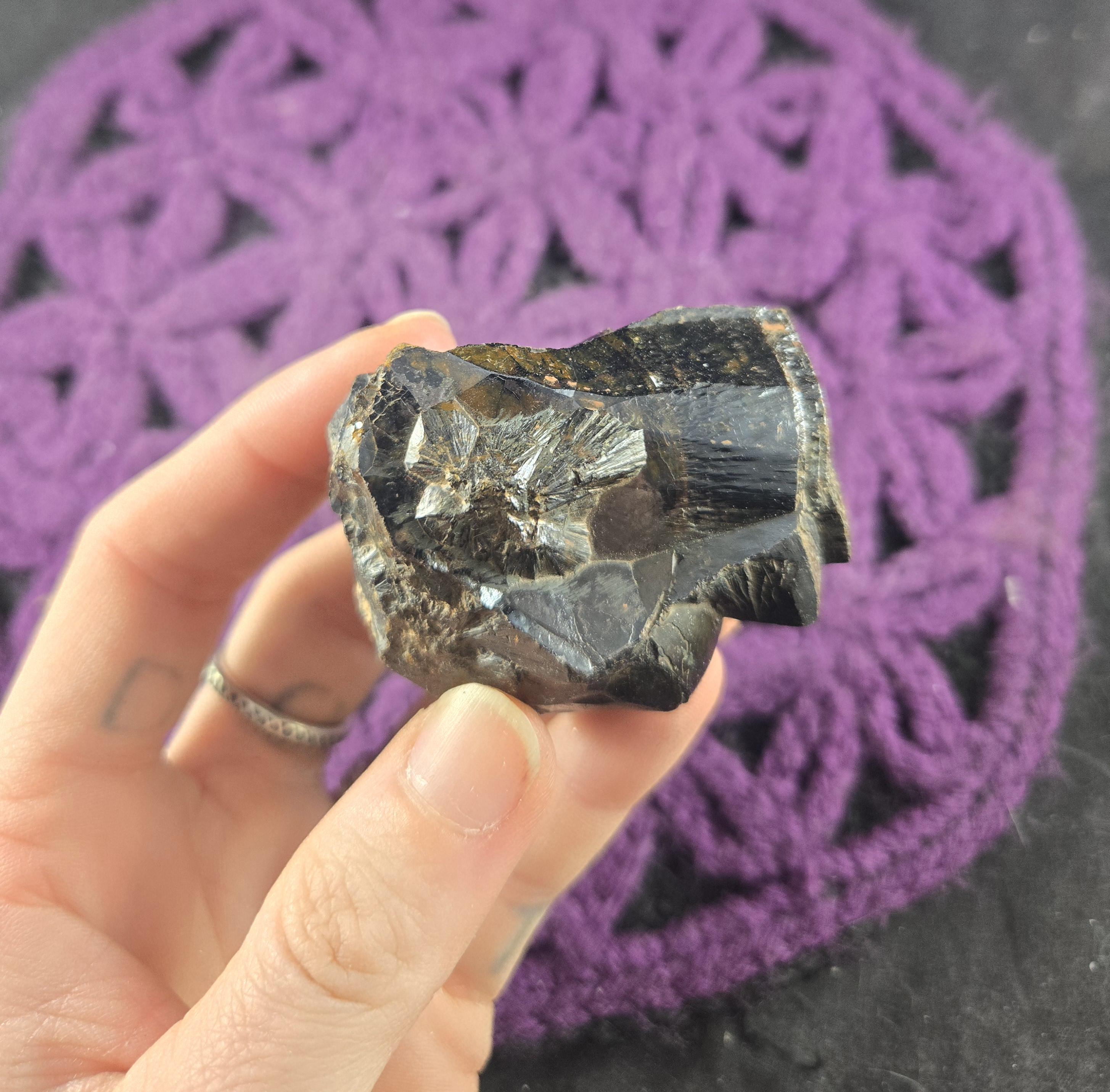 Botryoidal Hematite Raw Crystal Stones Crystals Natural Rare Unique Chunk Rough Specimen Kidney Ore