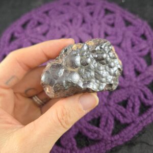 Botryoidal Hematite Raw Crystal Stones Crystals Natural Rare Unique Chunk Rough Specimen kidney ore