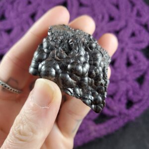 Botryoidal Hematite Raw Crystal Stones Crystals Natural Rare Unique Chunk Rough Specimen kidney ore
