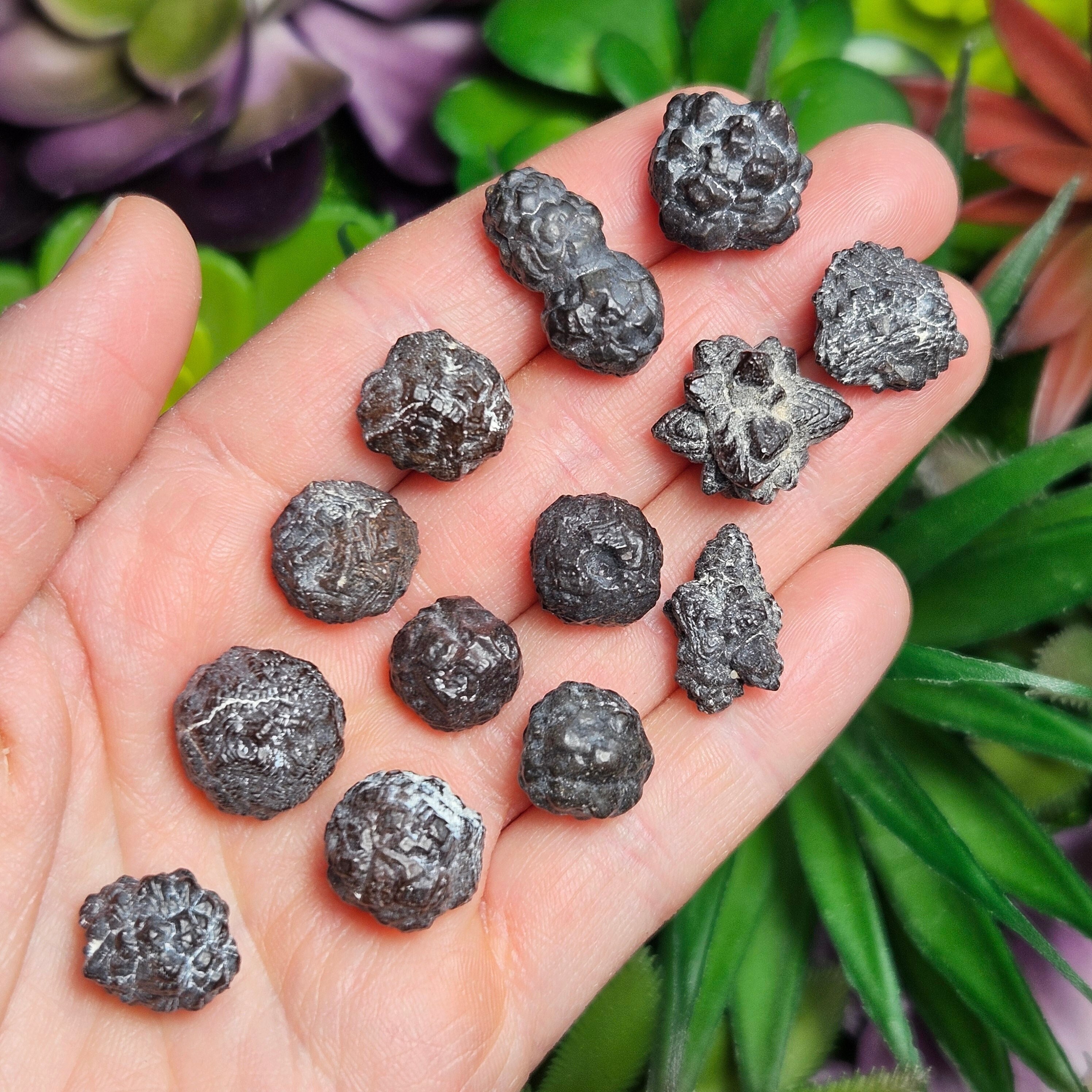 Egyptian Hematite Pseudomorph Crystal, Mineral Specimen - Marcasite Goethite Nodules