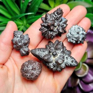 Egyptian Hematite Pseudomorph, Crystal Specimen - Marcasite Goethite Nodules