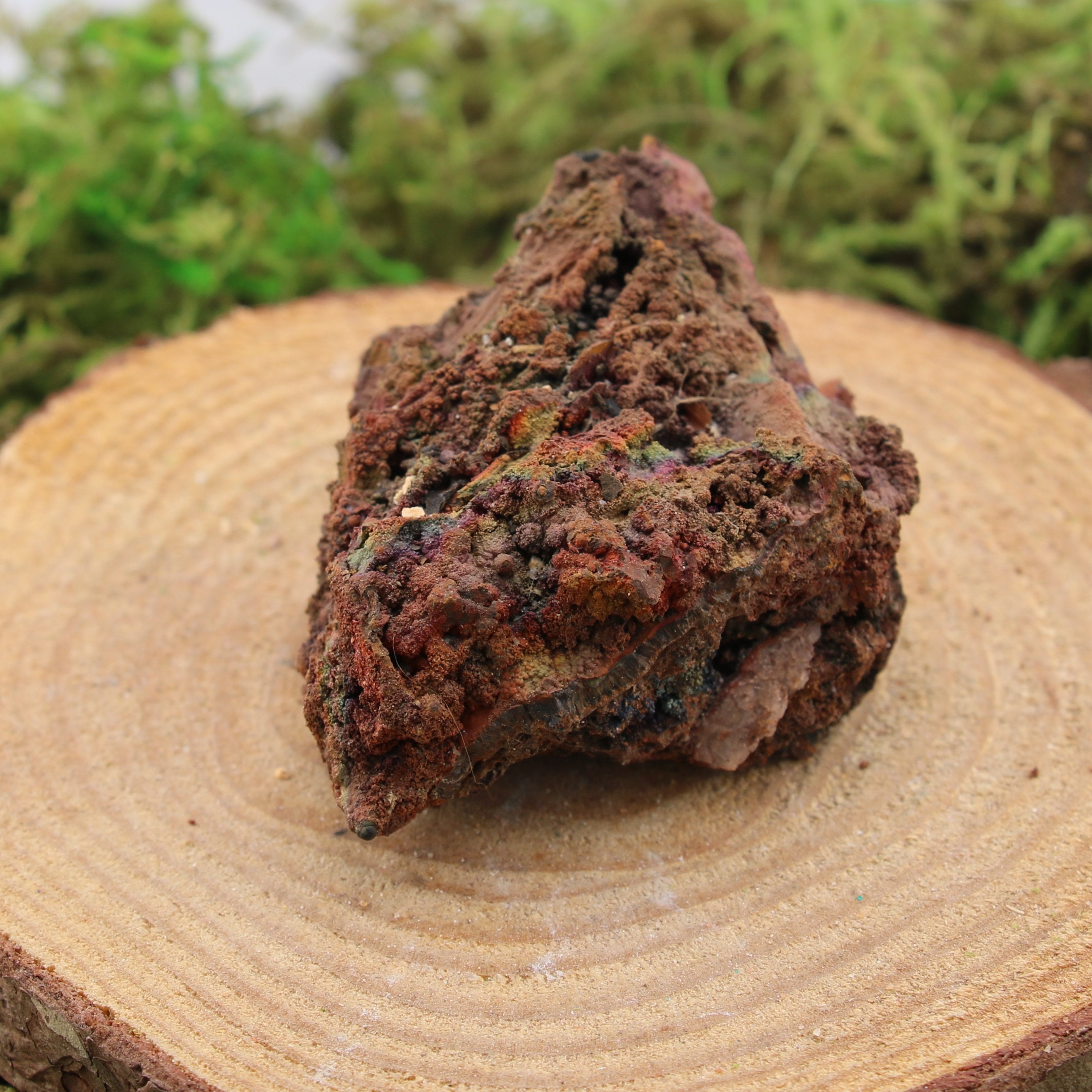 Iridescent Hematite Raw Piece #b*