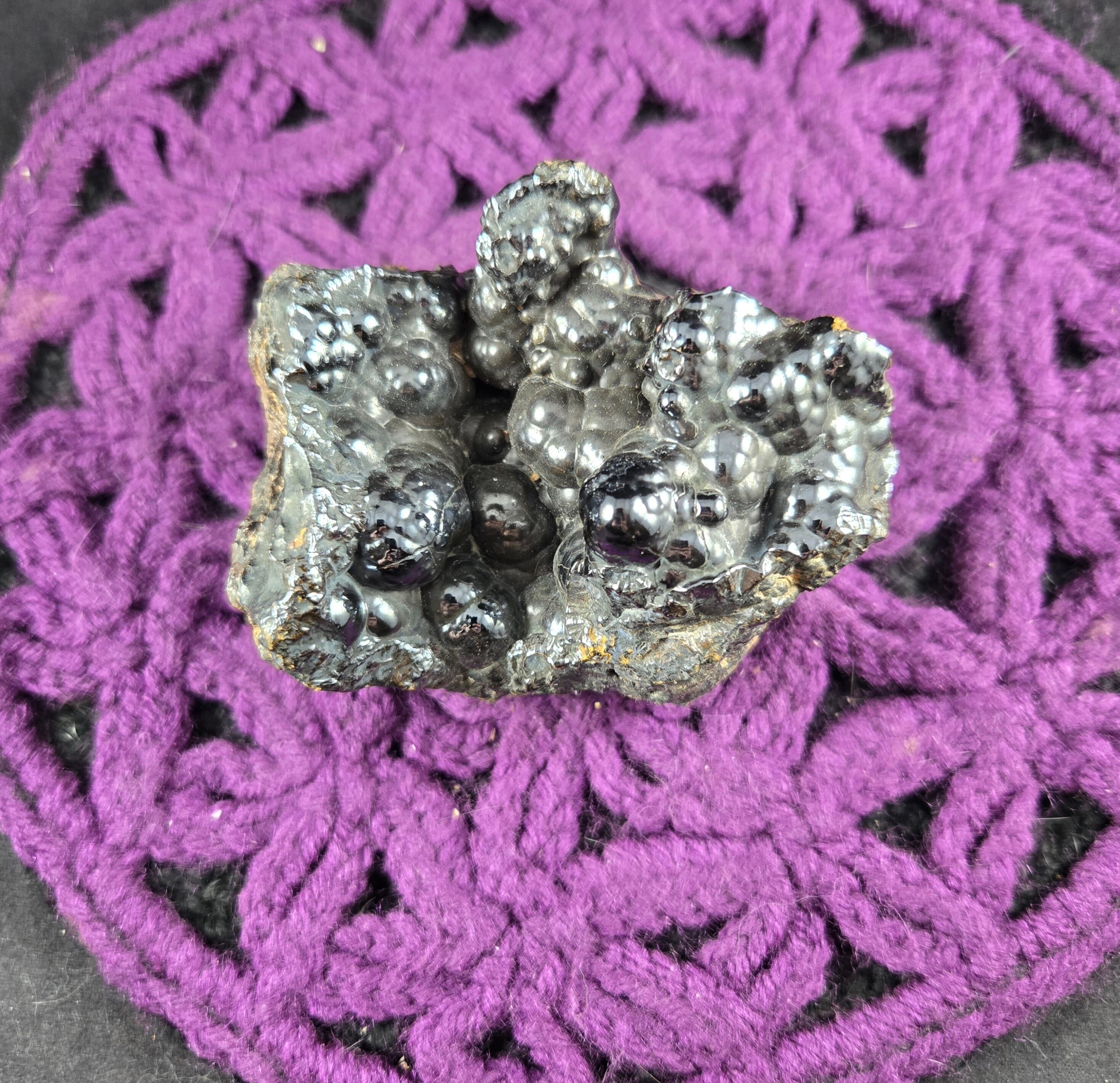 Large Botryoidal Hematite Raw Crystal Stones Crystals Natural Rare Unique Chunk Rough Specimen Kidney Ore