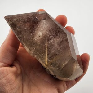 Polished Hematite Rutile Star Specimen 315g- Rutile Star - Golden Rutile - Star Rutile - Rutile Hematite - Hematite Rutile