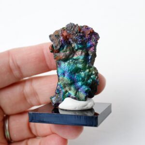 Rainbow Iridescent Botryoidal Hematite Natural Mineral Specimen - Malaysia