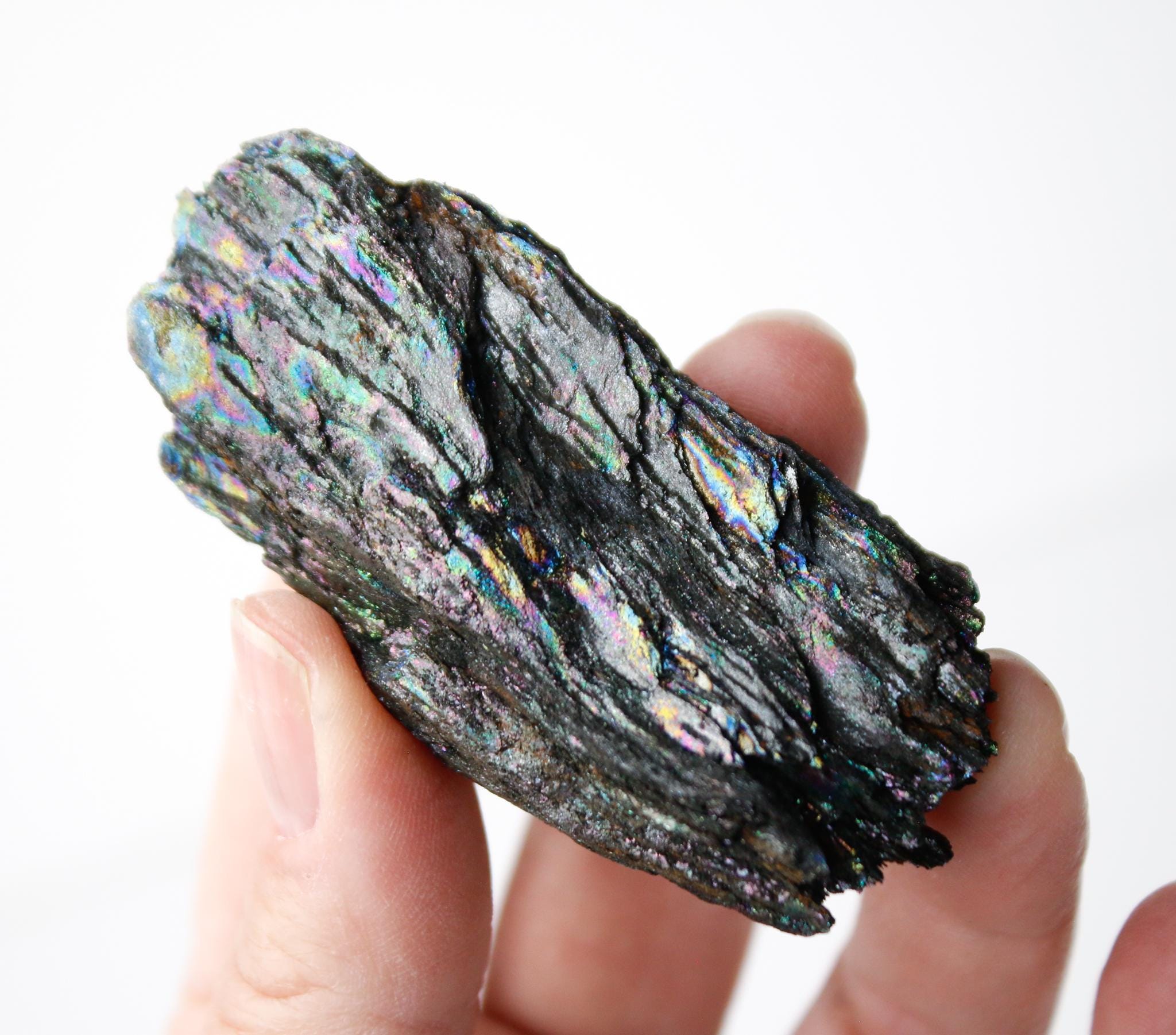 Rainbow Iridescent Hematite Natural Mineral Specimen Rainbow Iridescent Hematite Natural Mineral Specimen