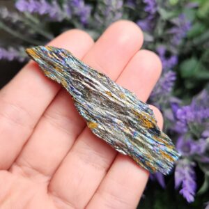 Rainbow Iridescent Hematite Specimen: Raw Hematite Crystal