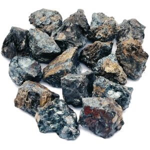 Specularite Stone Raw – Rough Specular Hematite Stone - Natural Stone - Chunk Gemstone - Healing Crystal - RA1211