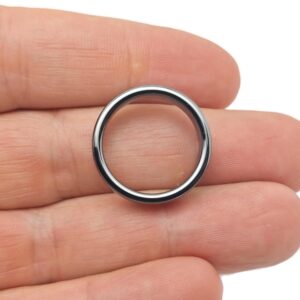 Hematite Ring - Crystal Ring – Natural Hematite Ring - Jewelry Making Supplies - Gift For Her - Ri1049