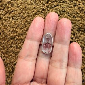 Hematite Phantom Quartz Sterling Silver Ring