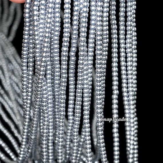 2mm Silver Hematite Gemstone Silver Round 2mm Loose Beads 15.5 Inch Full Strand Lot 1,2,6,12 And 50 (90147042-148) 2mm Silver Hematite Gemstone Silver Round 2mm Loose Beads 15.5 Inch Full Strand Lot 1,2,6,12 And 50 (90147042-148)
