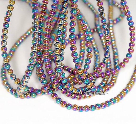 3mm Titanium Rainbow Hematite Gemstone Rainbow Round 3mm Loose Beads 15.5 Inch Full Strand Lot 1,2,6,12 And 50 (90191591-148) 3mm Titanium Rainbow Hematite Gemstone Rainbow Round 3mm Loose Beads 15.5 Inch Full Strand Lot 1,2,6,12 And 50 (90191591-148)