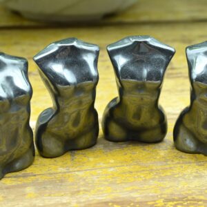 2 Inches Hematite Goddess Model Decor,reiki Healing Decor,hand Carving Healing Decor,model Home Decor,model Gemstone Decor,for Gift Decor.