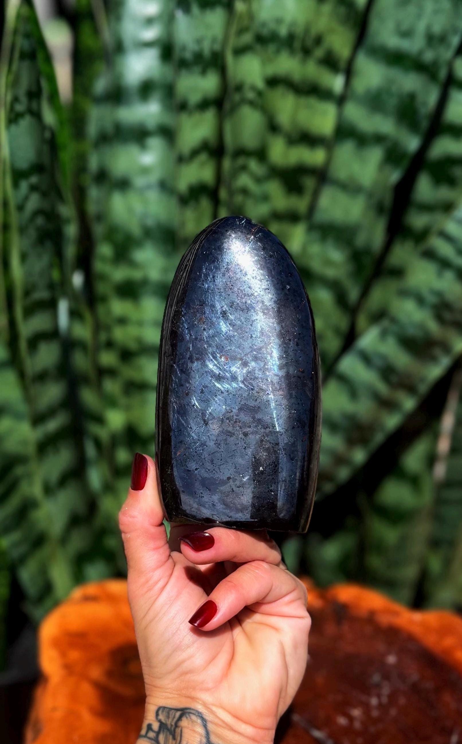 Hematite Crystal Free Form - Stimulates Concentration And Focus - Protection Crystal - Hematite Crystal - Grounding Crystal