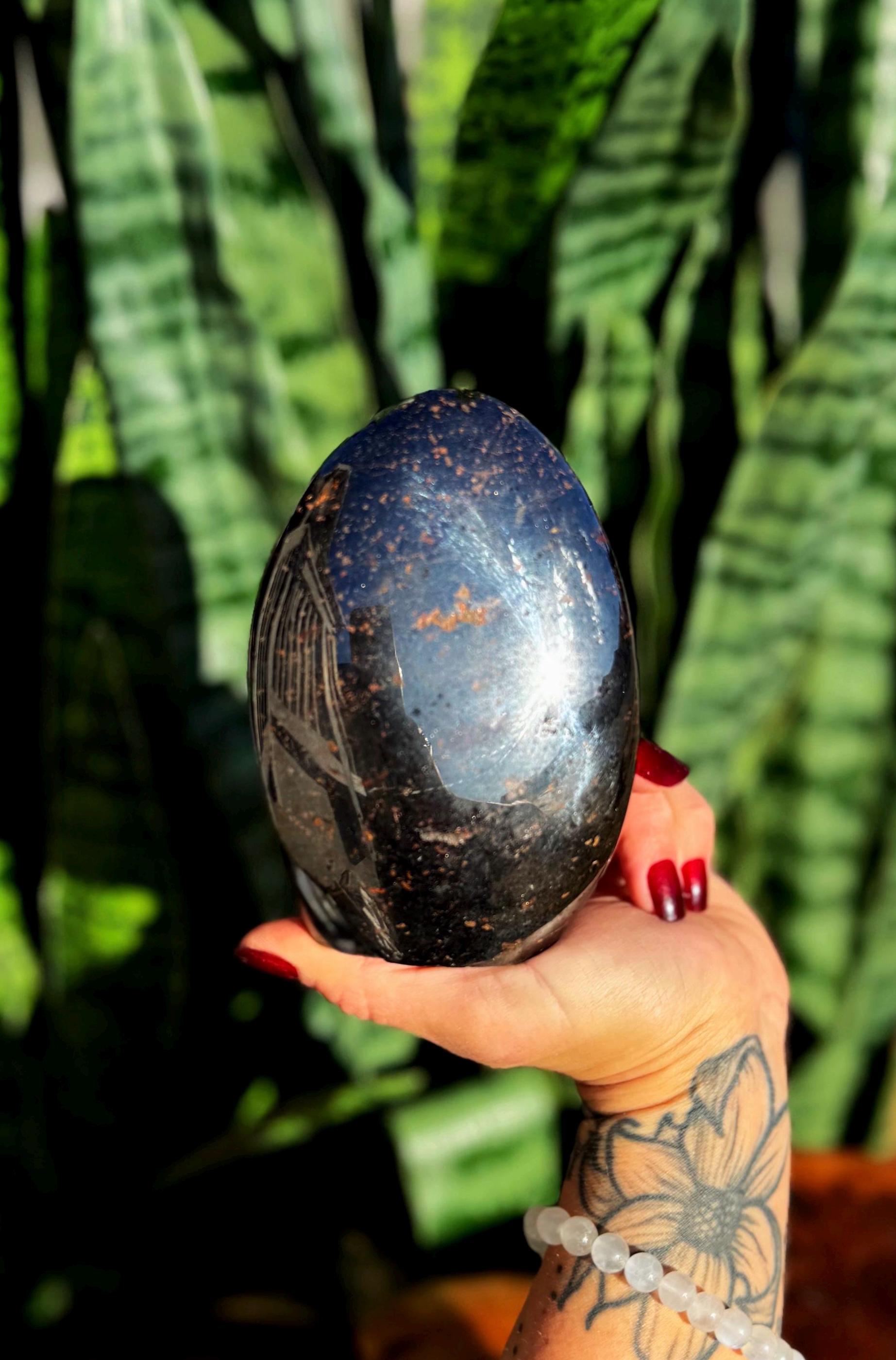 Hematite Crystal Free Form - Stimulates Concentration And Focus - Protection Crystal - Hematite Crystal - Grounding Crystal