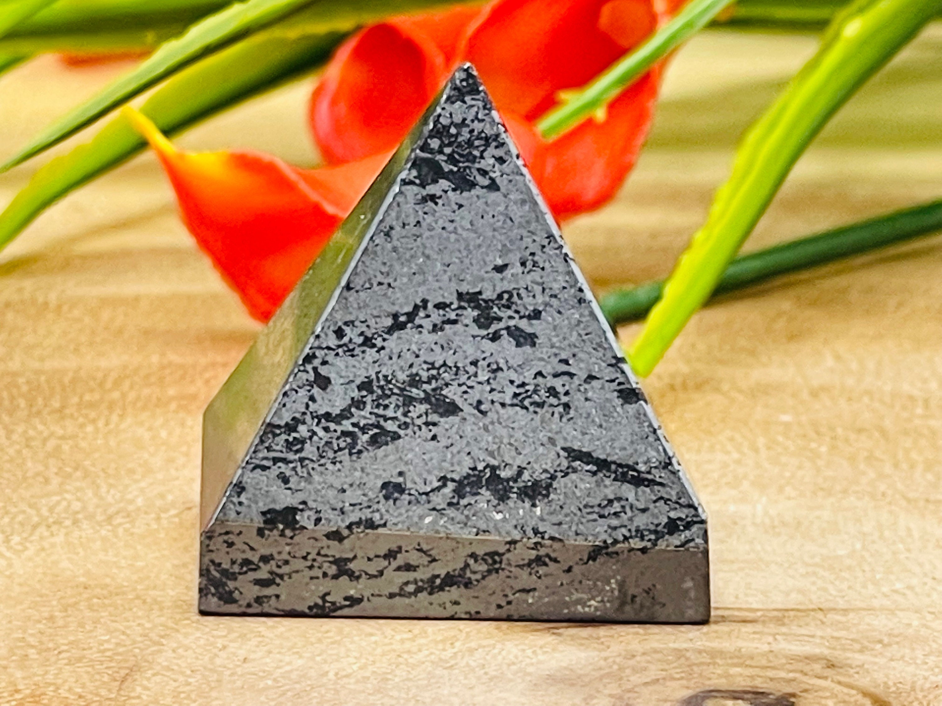 Hematite Pyramid, Crystal Pointer, Healing Crystal, Protection Hematite Pyramid, Crystal Pointer, Healing Crystal, Protection