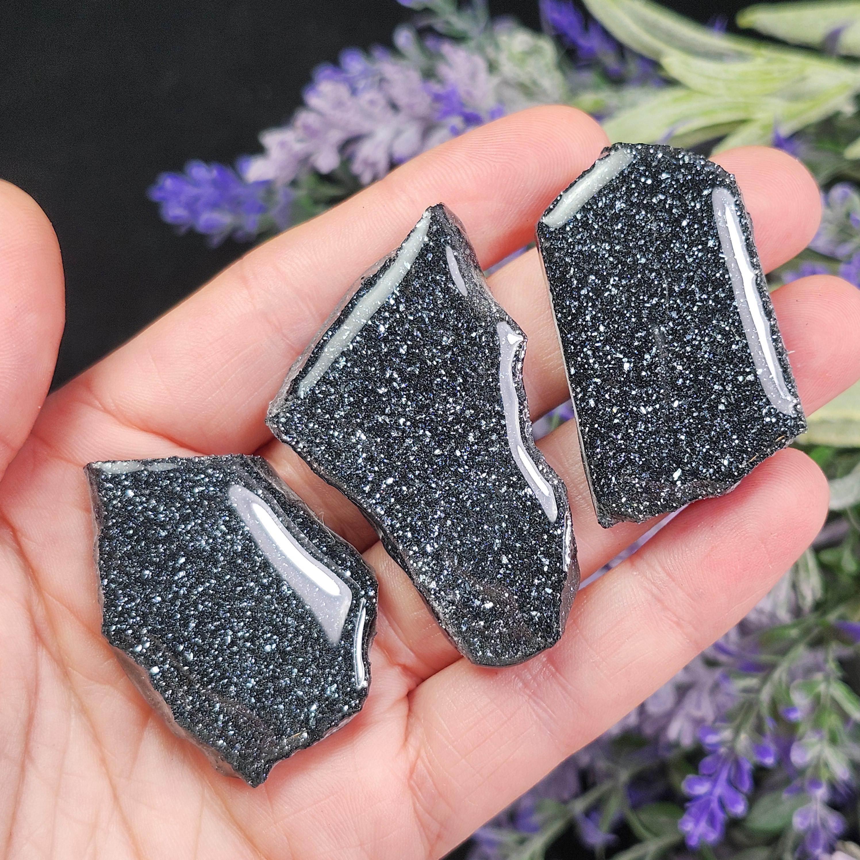 Specular Hematite Slab - Specularite Crystal - Polished Hematite