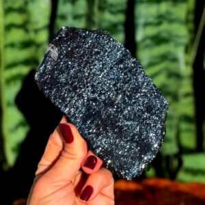 Specularite crystal slab - aka Specular Hematite Ore - Natural Healing Crystal