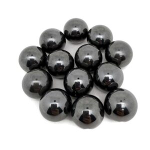 Hematite Sphere Stone – Hematite Crystal Ball - Healing Crystal Stones – Crystal Décor – 2cm - Sp1156