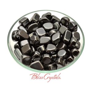 Hematite Tumbled Stone For Grounding #ht09 Hematite Tumbled Stone For Grounding #ht09