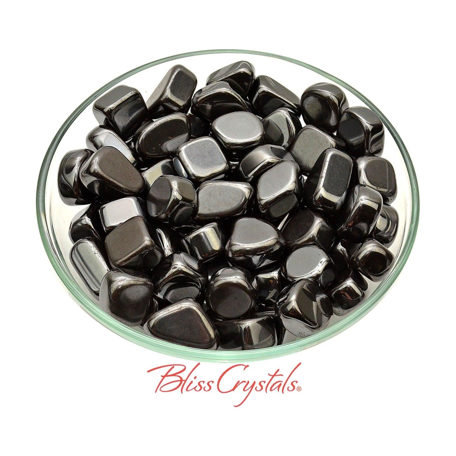 Hematite Tumbled Stone For Grounding #ht09