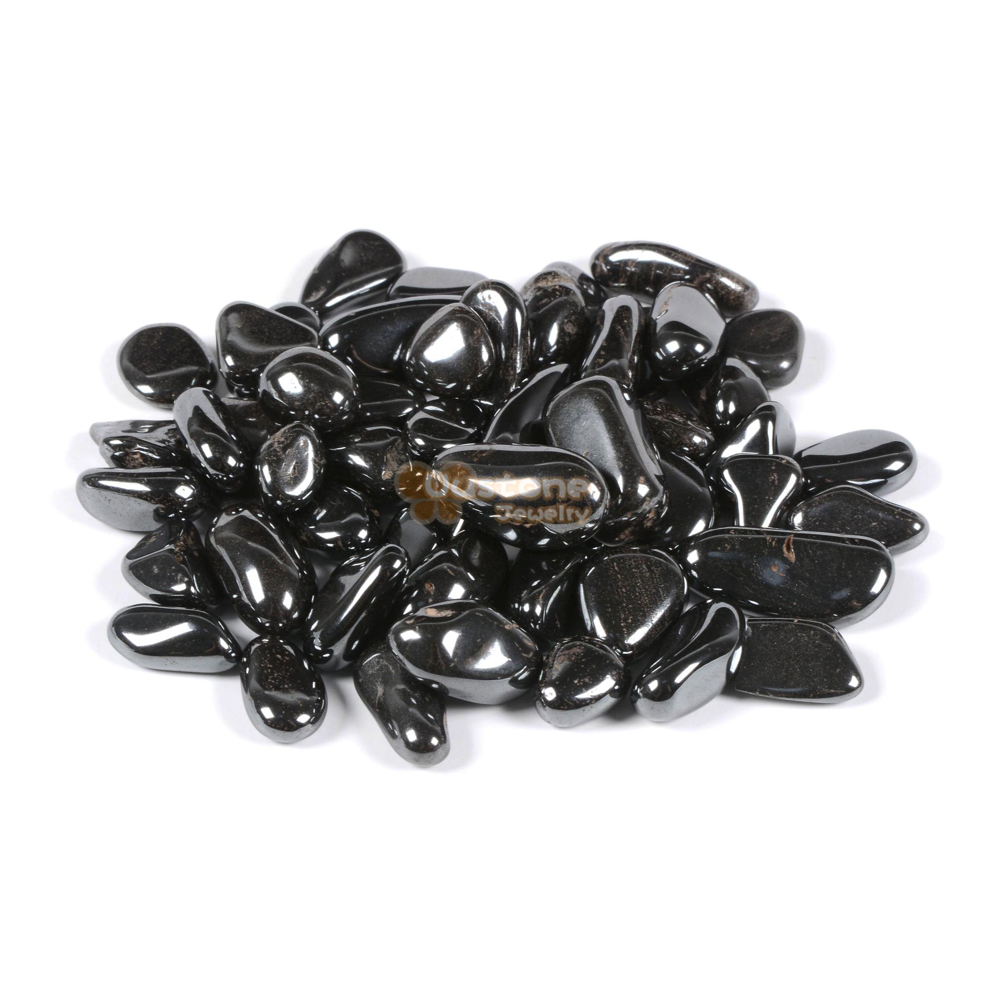 100 Grams Big Hematite Chips Crushed Tumbled Stone Crystal Healing Embellishments