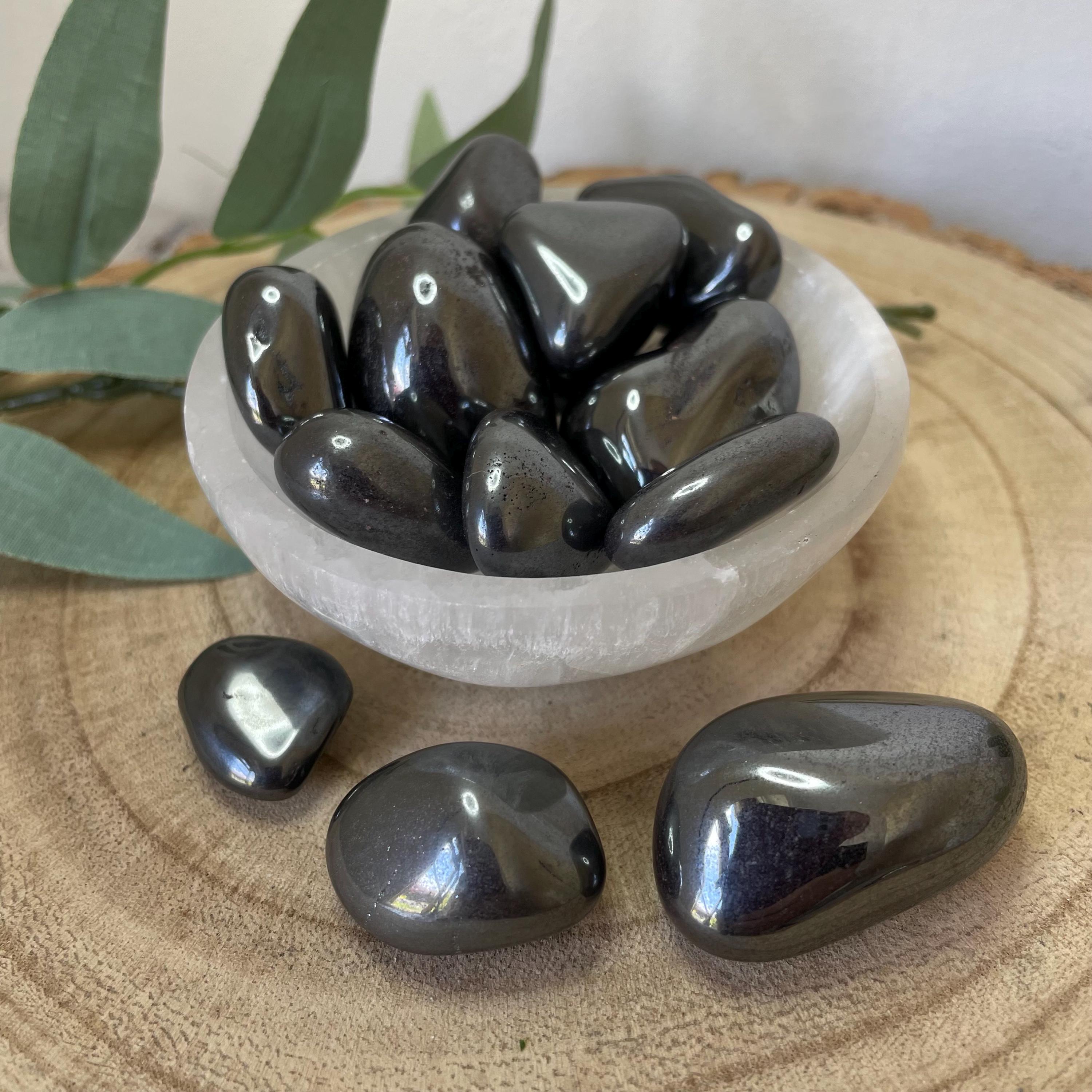 Hematite Tumbled Stone 15-25mm Hematite Tumbled Stone 15-25mm