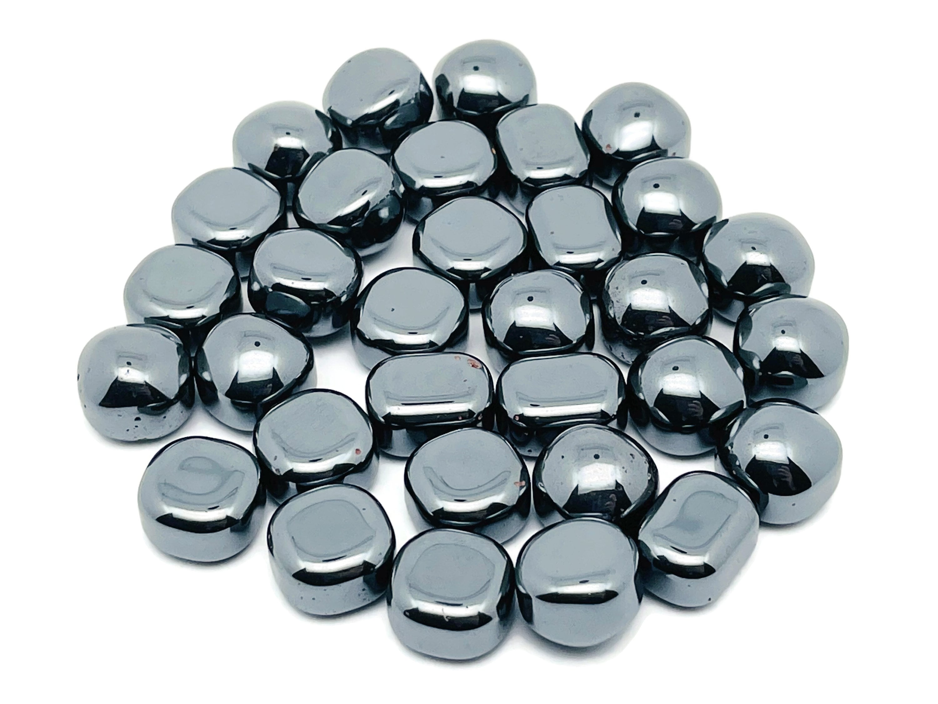 Hematite Tumbled Stone – Hematite Crystal Charm – Natural Hematite Stone – Clears Negative Energy – Small Hematite – Tu1225 Hematite Tumbled Stone – Hematite Crystal Charm – Natural Hematite Stone – Clears Negative Energy – Small Hematite – Tu1225