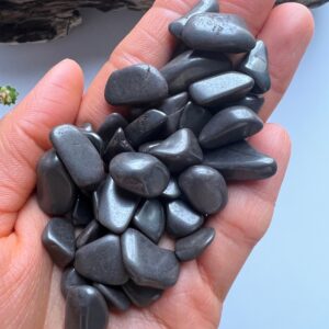 Tumbled Hematite Stones, Mini Crystal Healing Tumbled Hematite Stones, Mini Crystal Healing