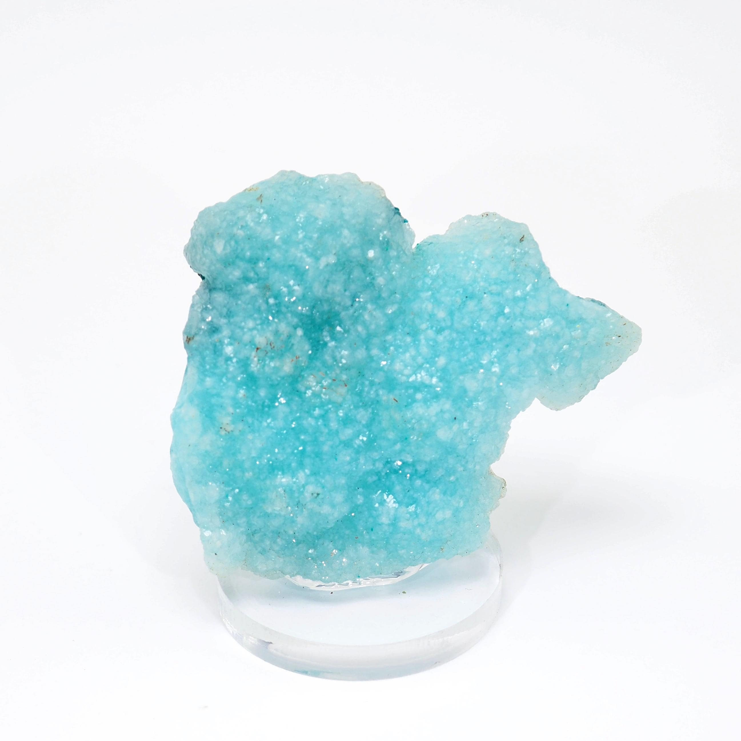 Blue Hemimorphite Natural Mineral Specimen From Republic Of The Congo Stone Home Decor Crystals (f5705-7)