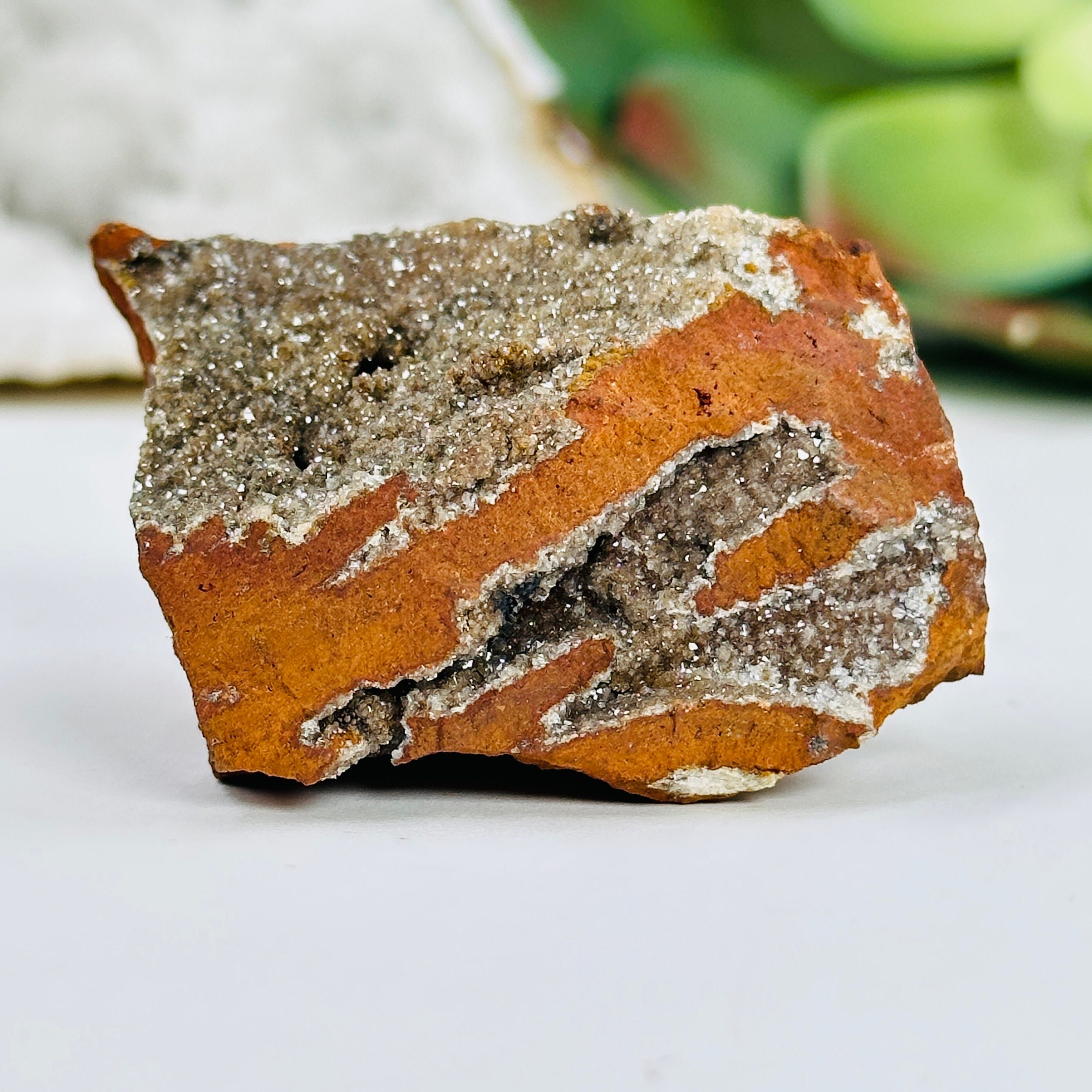 Crystal Cluster Mexican Hemimorphite Formation Rare Mineral