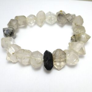 Herkimer Diamond Bracelet Unisex Natural Beads Beaded Stretchy Size Fits Most Handmade Lisajoy Sachs Reiki Meditation Prayer Crystal Beads Herkimer Diamond Bracelet Unisex Natural Beads Beaded Stretchy Size Fits Most Handmade Lisajoy Sachs Reiki Meditation Prayer Crystal Beads