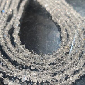 1/2 Strand Herkimer Diamond Quartz Chips